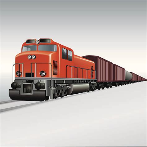 Best Freight Train Illustrations Royalty Free Vector Graphics And Clip