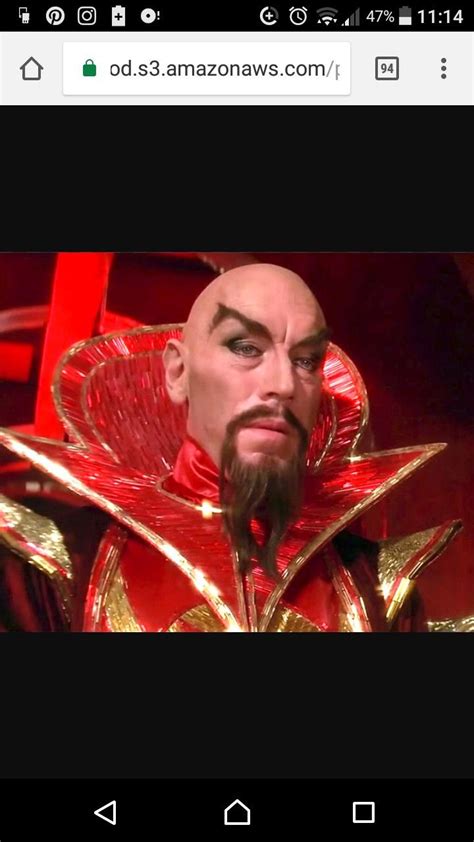 Ming The Merciless Red Collar Full Size Cosplay Sci Fi Horror