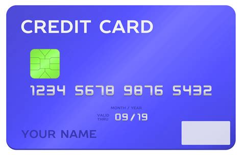Blue Credit Card Png Png All