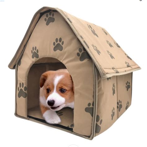 Foldable Dog House Bed Pawzoutlet