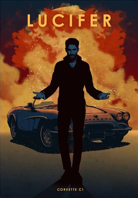 Lucifer Poster Print By Eden Design Displate Lucifer Eden Design