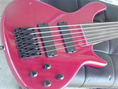 6 String Electric Ebony Fretless Fingerboard Bass Reverb Australia