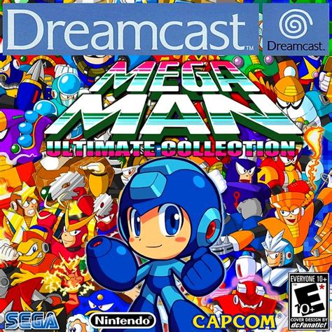 Mega Man Ultimate Collection Euro Cover Design By Dcfan Flickr