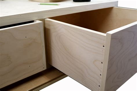 How To Build Plywood Drawers With Screws Longview Woodworking With