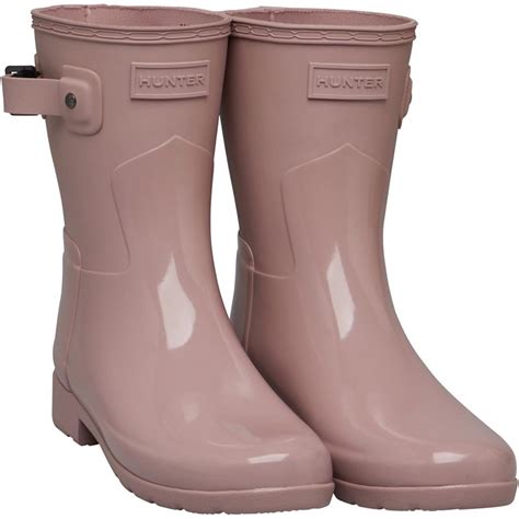 Buy Hunter Original Womens Short Gloss Duo Wellington Boots Bella