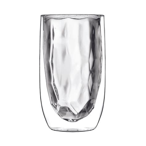 Element Metal Double Wall Glass Set Of 2 350ml Room
