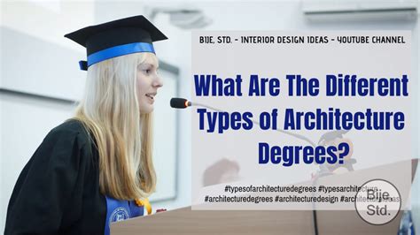 Types Of Architecture Degrees Design Talk
