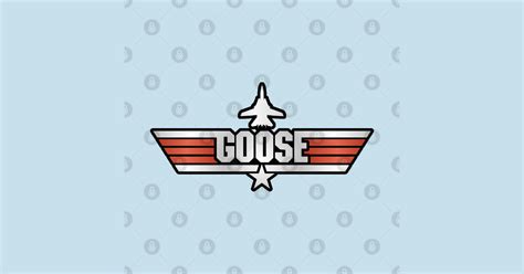 Top Gun Style Goose Top Gun Sticker Teepublic