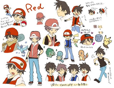 Red Pokémon Pokémon Red And Green Image By Bukiko 1171028