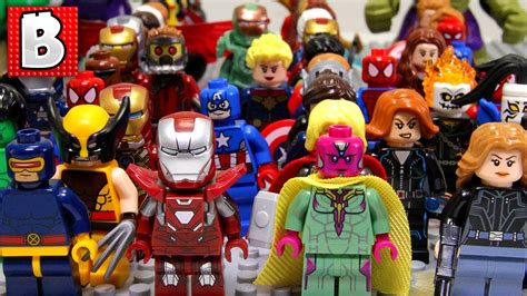 lego marvel superheroes minifigures