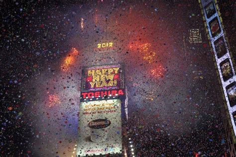Does Falling New Years Eve Confetti In Times Square Carry Peoples Hopes And Dreams Reportwire