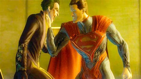 Regime Superman Kills Joker Scene 4k Ultra Hd Injustice Gods Among Us Youtube