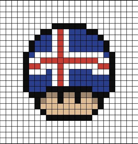 Iceland Mushroom Pixel Art Dessin Pixel Dessin Pixel