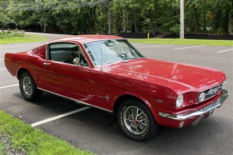 A Code 1966 Ford Mustang Fastback 4 Speed For Sale On Bat Auctions