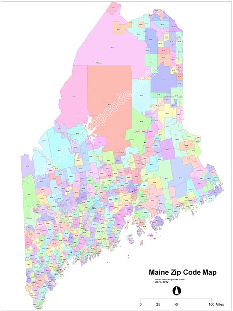 Maine Zip Code Maps Free Maine Zip Code Maps