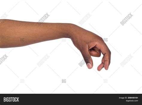 Male Hand Measuring Image And Photo Free Trial Bigstock