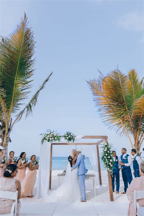Dreamy Beach Wedding Designed With Greenery Florals And Touches Of