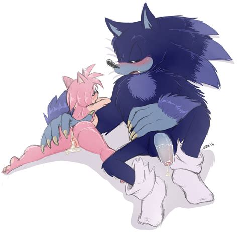 Rule 34 2021 After Sex Amy Rose Anthro Anus Blue Body Blue Fur