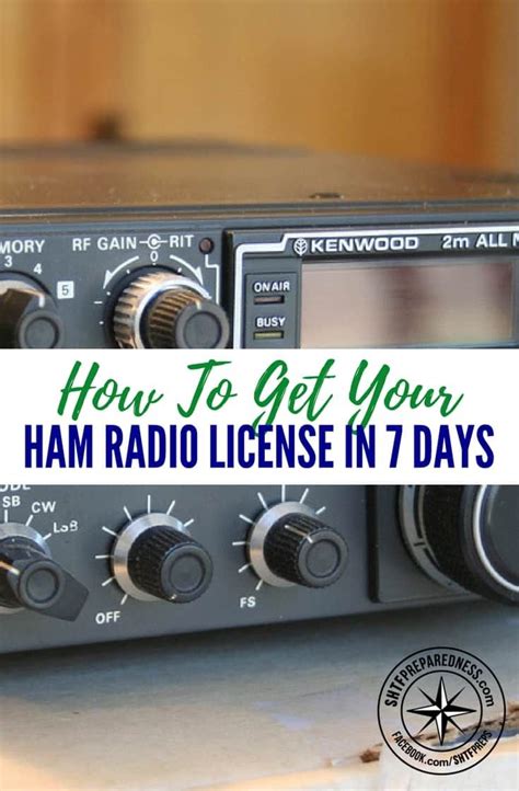 how to get your ham radio license in 7 days with images ham radio license ham radio radio