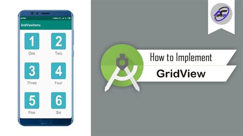 How To Implement Gridview In Android Studio Gridview Android Coding Youtube