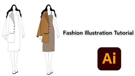How To Create Digital Fashion Illustration In Adobe Illustrator