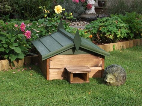 The Cabin A Hand Built Hedgehog House Built By Yare Valley Dovecotes