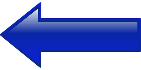 Flecha Izquierda Azul Gráficos Vectoriales Gratis En Pixabay