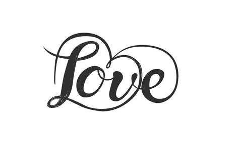 Love Word Png Free Logo Image