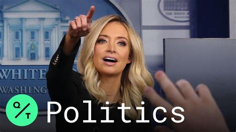 Trump Press Secretary Kayleigh Mcenany Holds First Podium Briefing In A