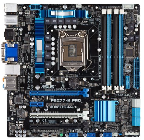 Asus P8z77 M Pro Intel Z77 Motherboard At Mighty Ape Nz