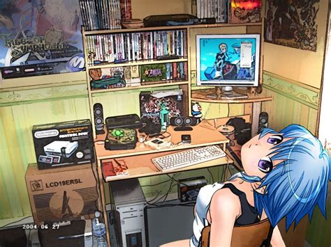 Anime Gamer Girl Wallpapers On Wallpaperdog