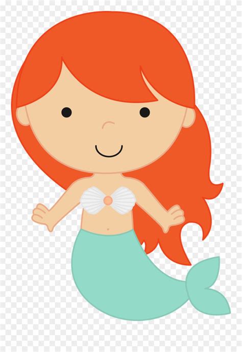 Cute Clipart Mermaid Clip Art Library