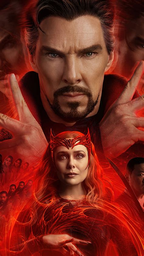 1378902 Wanda Maximoff Scarlet Witch Doctor Strange In The