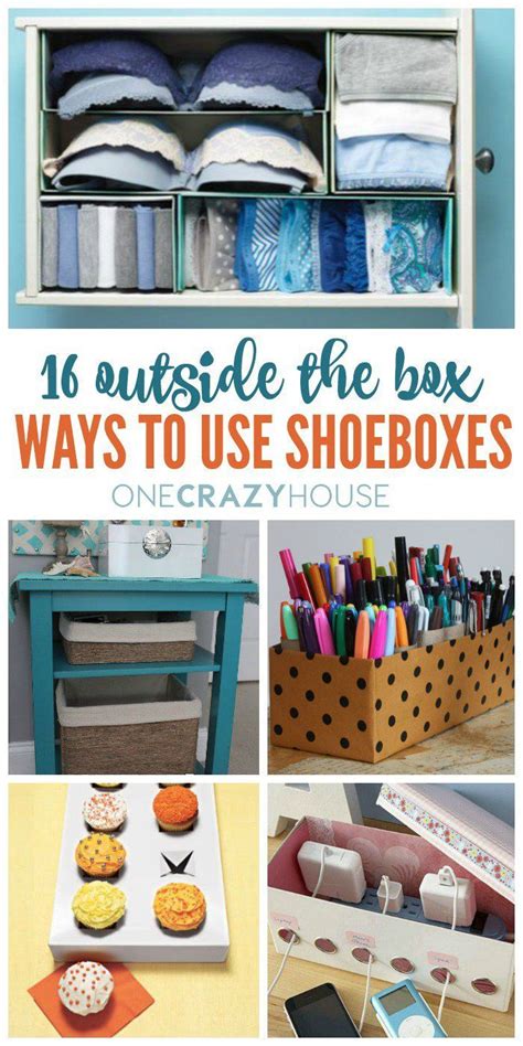 16 Outside The Box Ways To Use Shoeboxes 16 Ways To Use Shoeboxes