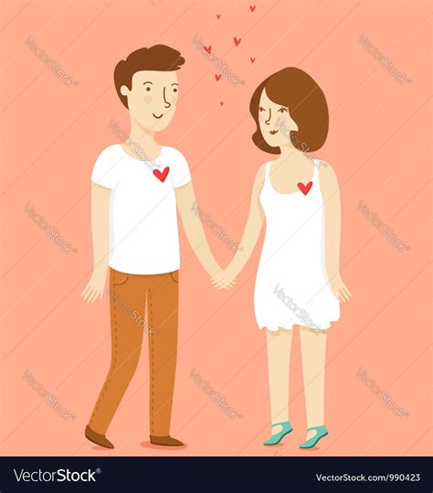 Download Love couple Royalty Free Vector Image - VectorStock