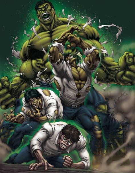 Hulk Transformation By David Ocampo On Deviantart Hulk Art Hulk