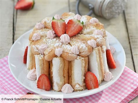 Charlotte aux fraises Recette