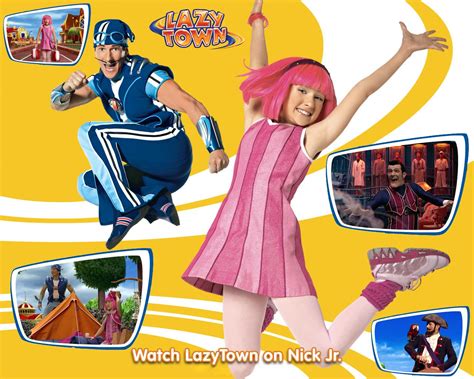 Nick Jr Lazy Town Logo Lazytown By Original Soundtrack Cd Aug 2005 Nick Records For Sale