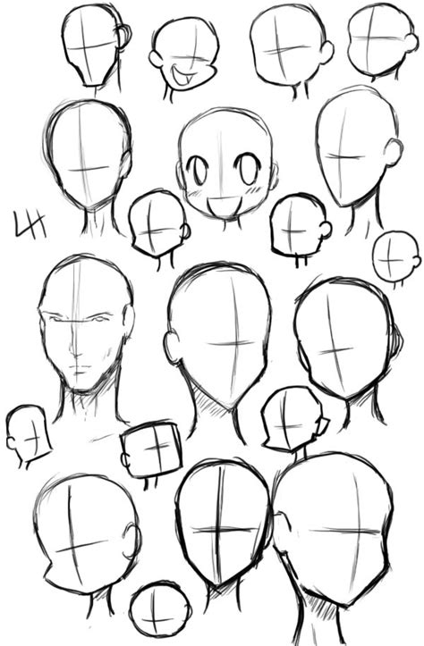 Heads Drawing Tutorial Face Drawing Tutorial Anime Dr