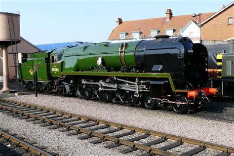 West Country Class Pacific Braunton Steam Trains Uk Steam Engine