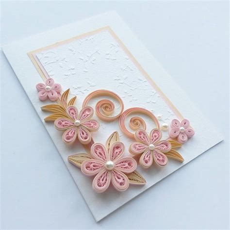 Birthday Cards Paper Handmade Paper Quilled Birthday Card Pe