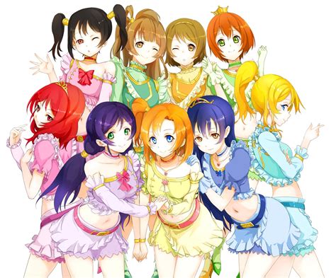 Amazing μs Group Picture Love Live School Idol Project Wallpaper
