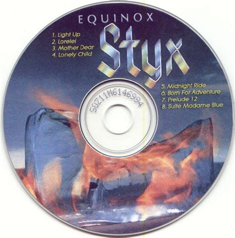 Musicotherapia Styx Equinox 1975