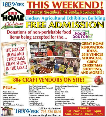 This Weeks Fall Home And Christmas Craft Show Is Running At The