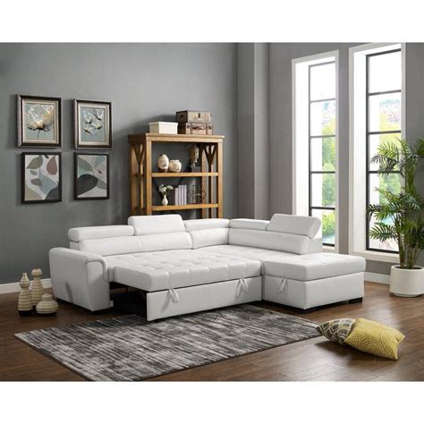Sectional sofas can be a wonderful addition to your home or office, but they are not for everyone. Menomonie Right Hand Facing Sleeper Sectional with Ottoman ...