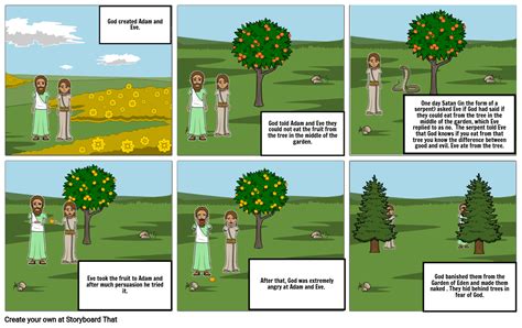 Adam And Eve The Original Sin Storyboard By Libskhan786