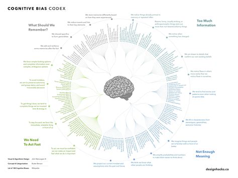 Every Single Cognitive Bias In One Infographic Stephens Lighthouse