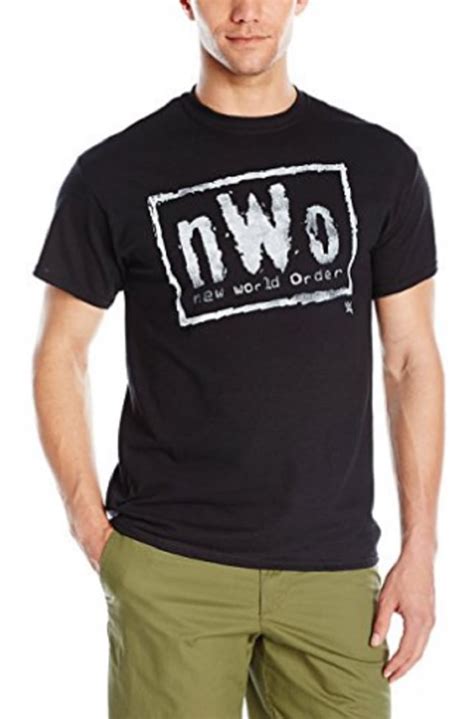 Freeze Nwo Logo T Shirt Black Wwf Wcw New World Order Wrestling
