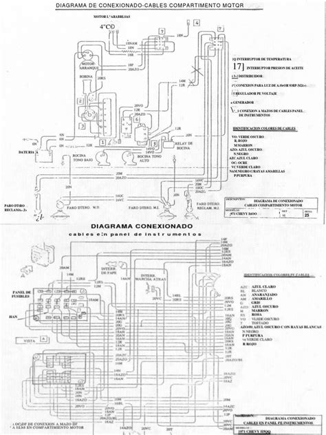 Diagrama Electrico Chevy Nova 68 72 Ocr Pdf Percepción Visual