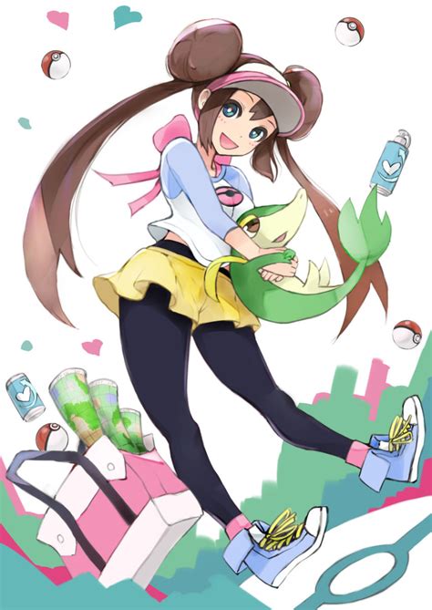 Bana Stand Flower Rosa Pokemon Snivy Creatures Company Game